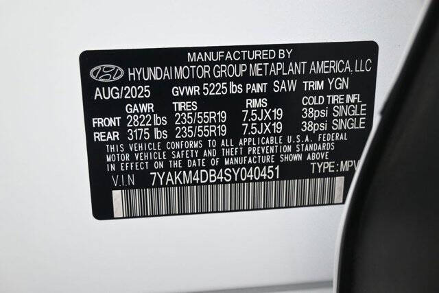 2025 Hyundai Ioniq 5 SE Standard Range
