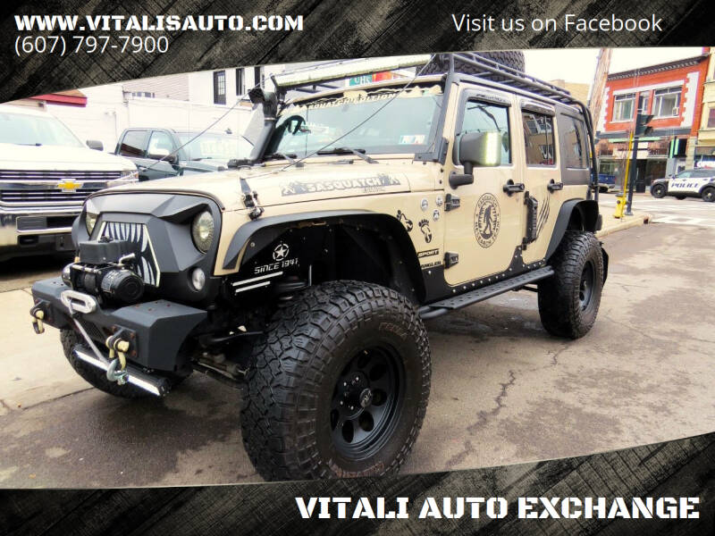 2016 Jeep Wrangler Unlimited for sale at VITALI AUTO EXCHANGE in Johnson City NY