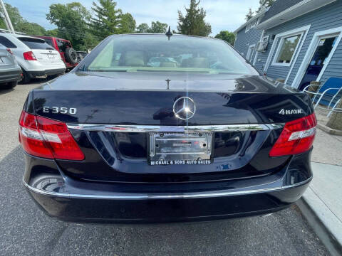 2011 Mercedes-Benz E-Class