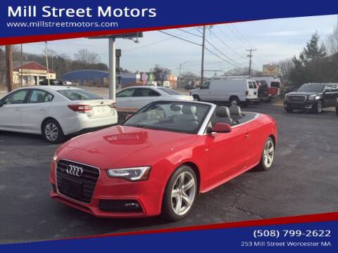 2015 Audi A5 for sale at Mill Street Motors in Worcester MA