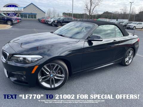 2018 BMW 2 Series for sale at Loganville Ford in Loganville GA