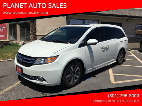 2014 Honda Odyssey for sale at PLANET AUTO SALES in Lindon UT