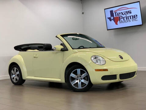 2006 Volkswagen New Beetle for sale at Texas Prime Motors in Houston TX