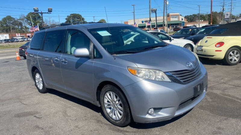 2012 Toyota Sienna for sale at TOWN AUTOPLANET LLC in Portsmouth VA