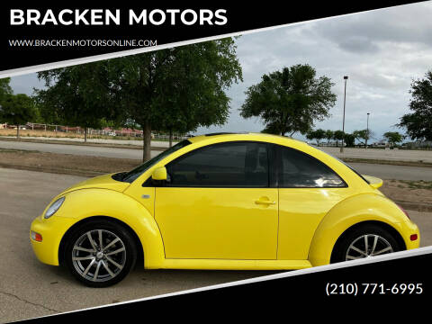 1999 Volkswagen New Beetle for sale at BRACKEN MOTORS in San Antonio TX