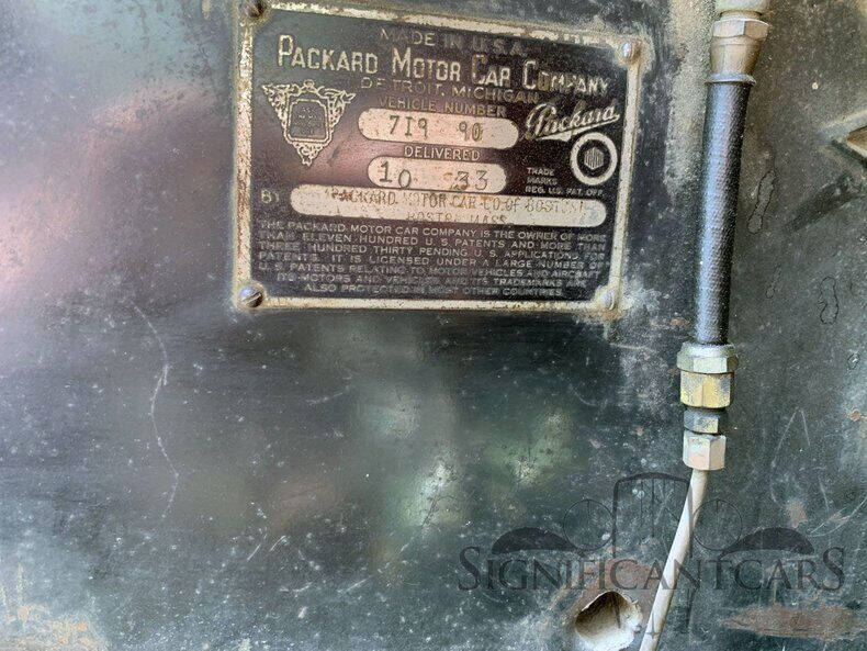 1934 Packard 8 Coupe Roadster
