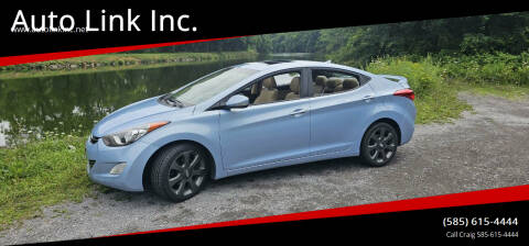 2012 Hyundai Elantra for sale at Auto Link Inc. in Spencerport NY