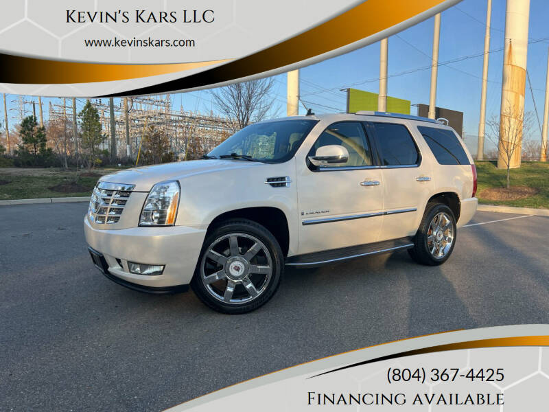 2009 Cadillac Escalade for sale at Kevin's Kars LLC in Richmond VA