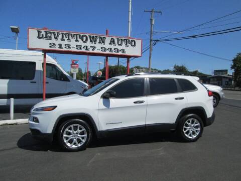 2016 Jeep Cherokee for sale at Levittown Auto in Levittown PA