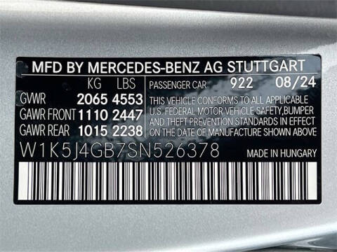 2025 Mercedes-Benz CLA CLA 250