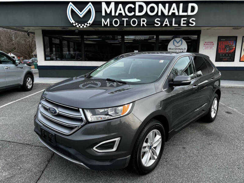 2017 Ford Edge for sale at MacDonald Motor Sales in High Point NC