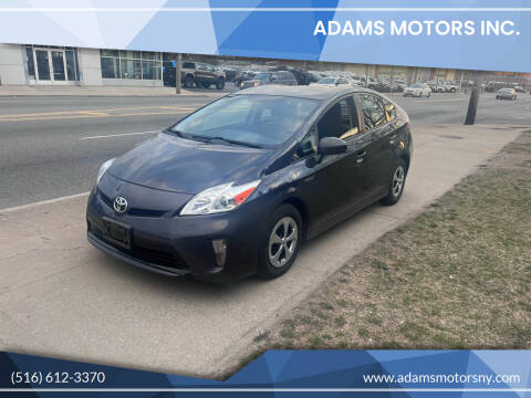 2013 Toyota Prius for sale at Adams Motors INC. in Inwood NY