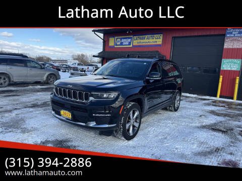 2021 Jeep Grand Cherokee L for sale at Latham Auto LLC in Ogdensburg NY