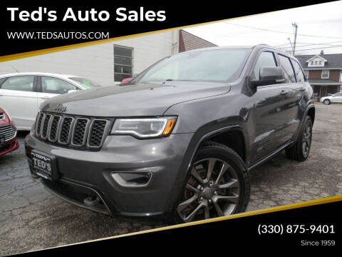 2016 Jeep Grand Cherokee for sale at Ted's Auto Sales in Louisville OH