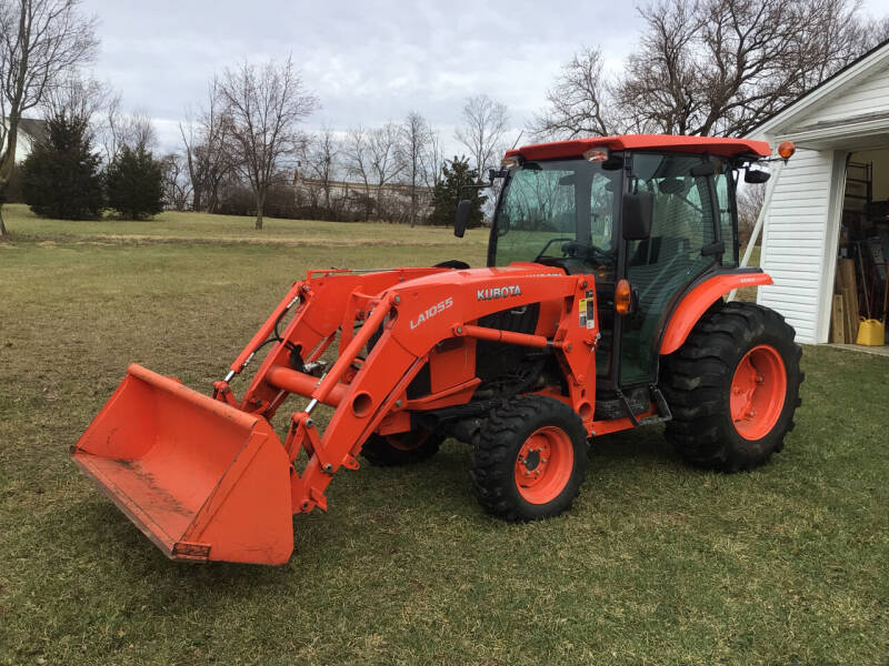 2014 Kubota L6060HSTC for sale at AFFORDABLE AUTO SVC & SALES in Bath NY