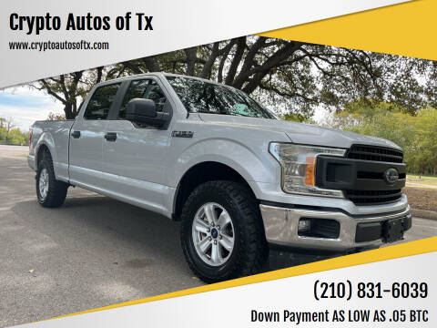 2018 Ford F-150 for sale at Crypto Autos of Tx in San Antonio TX
