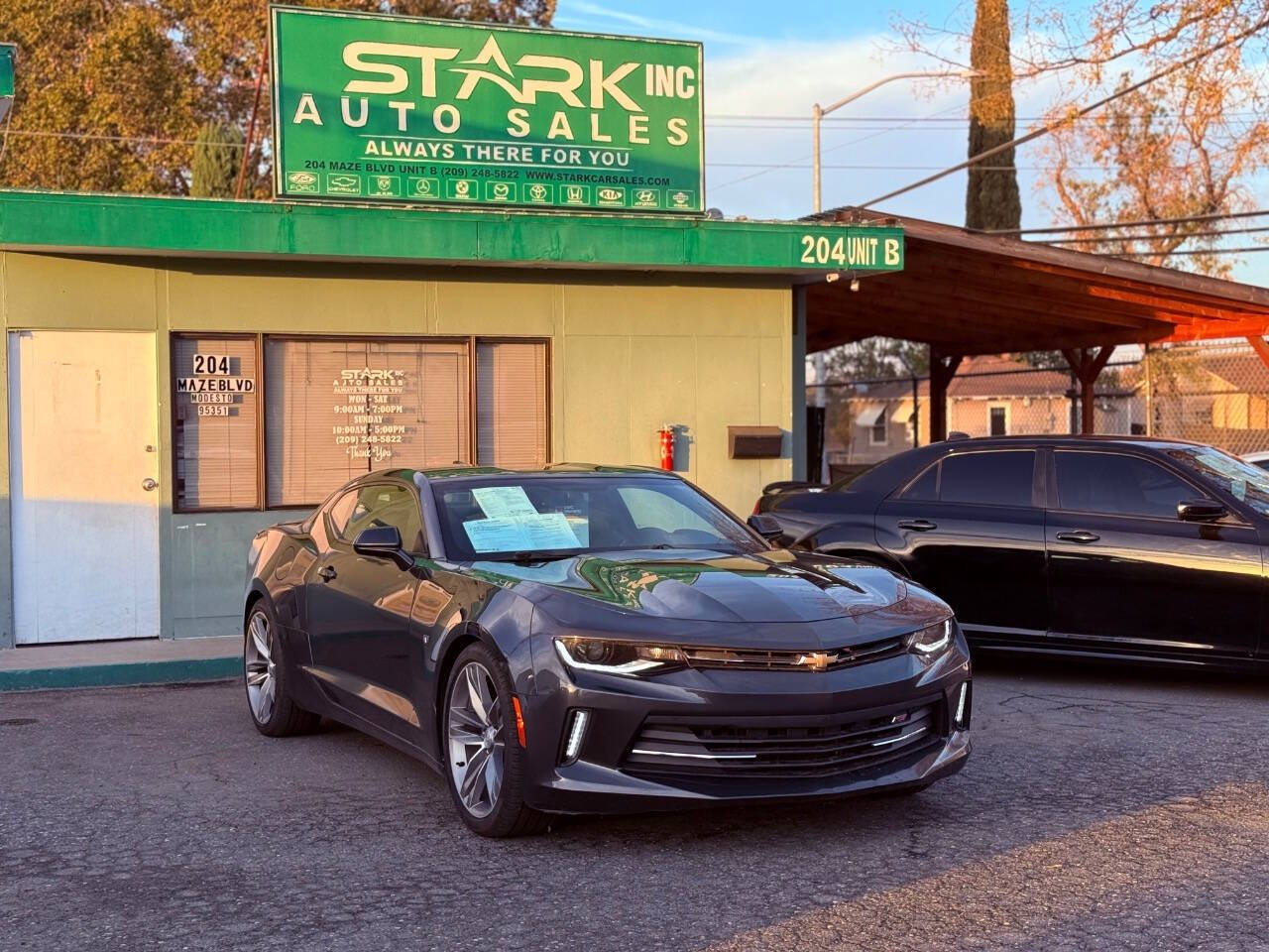 2017 Chevrolet Camaro for sale at STARK AUTO SALES INC in Modesto, CA