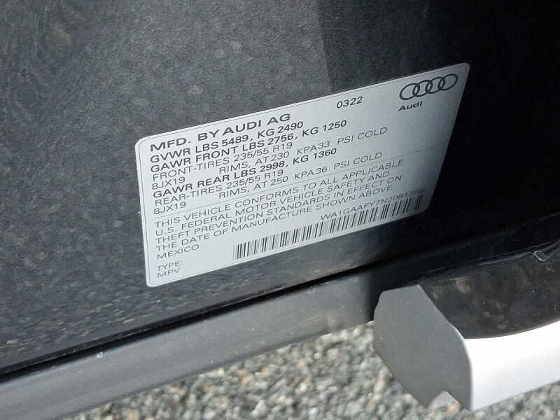 2022 Audi Q5 quattro S line Premium 45 TFSI