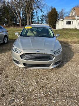 2015 Ford Fusion for sale at Hillside Motor Sales in Coldwater MI