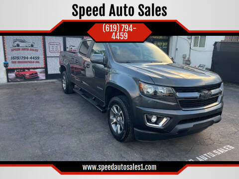 2016 Chevrolet Colorado for sale at Speed Auto Sales in El Cajon CA