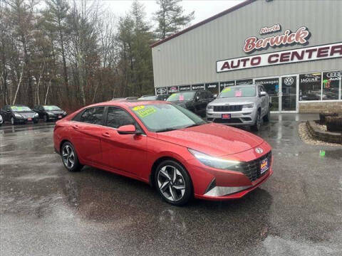 2021 Hyundai Elantra for sale at North Berwick Auto Center in Berwick ME