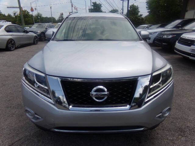 Silver 2014 Nissan Pathfinder S S 4dr SUV 2
