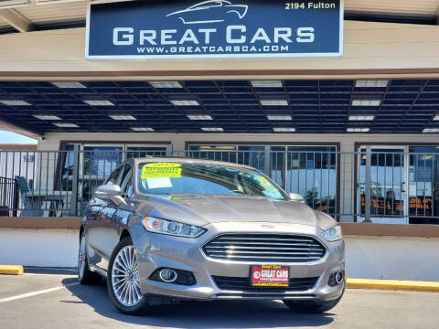 2013 Ford Fusion Hybrid for sale at Great Cars in Sacramento CA