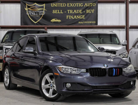 2015 BMW 3 Series for sale at United Exotic Auto in Houston TX