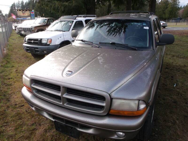 1999 Dodge Durango for sale at Sun Auto RV and Marine Sales, Inc. in Shelton WA