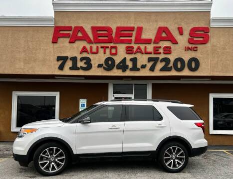 2015 Ford Explorer for sale at Fabela's Auto Sales Inc. in South Houston TX