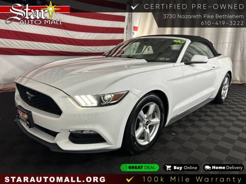 2016 Ford Mustang for sale at Star Auto Mall in Bethlehem PA