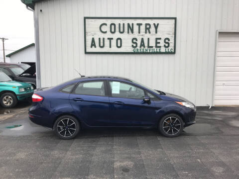 2016 Ford Fiesta for sale at COUNTRY AUTO SALES LLC in Greenville OH