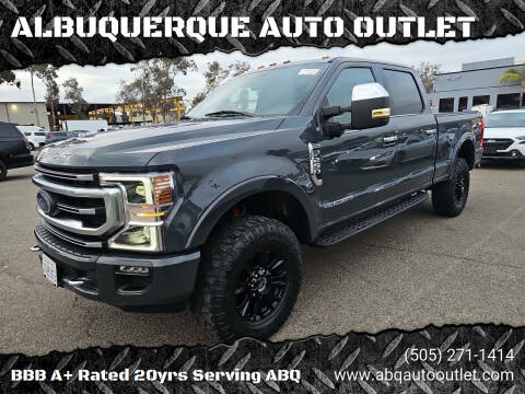 2021 Ford F-250 Super Duty for sale at ALBUQUERQUE AUTO OUTLET in Albuquerque NM