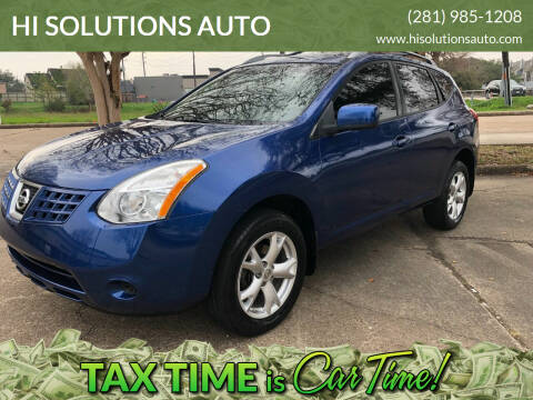 2009 Nissan Rogue for sale at HI SOLUTIONS AUTO in Houston TX