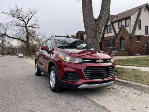 2021 Chevrolet Trax for sale at QUEST AUTO GROUP LLC in Redford MI