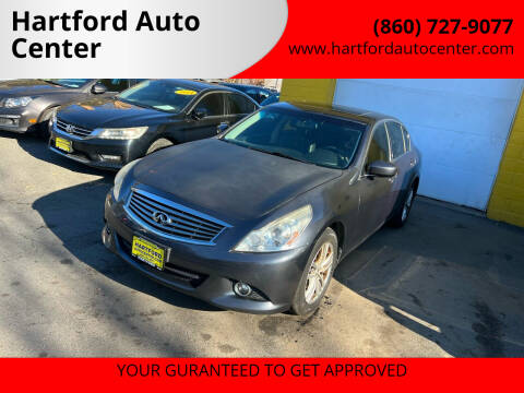 2011 Infiniti G37 Sedan for sale at Hartford Auto Center in Hartford CT