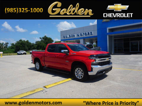 2019 Chevrolet Silverado 1500 for sale at GOLDEN MOTORS in Cut Off LA