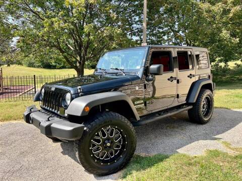 2017 Jeep Wrangler Unlimited for sale at ARCH AUTO SALES in Saint Louis MO