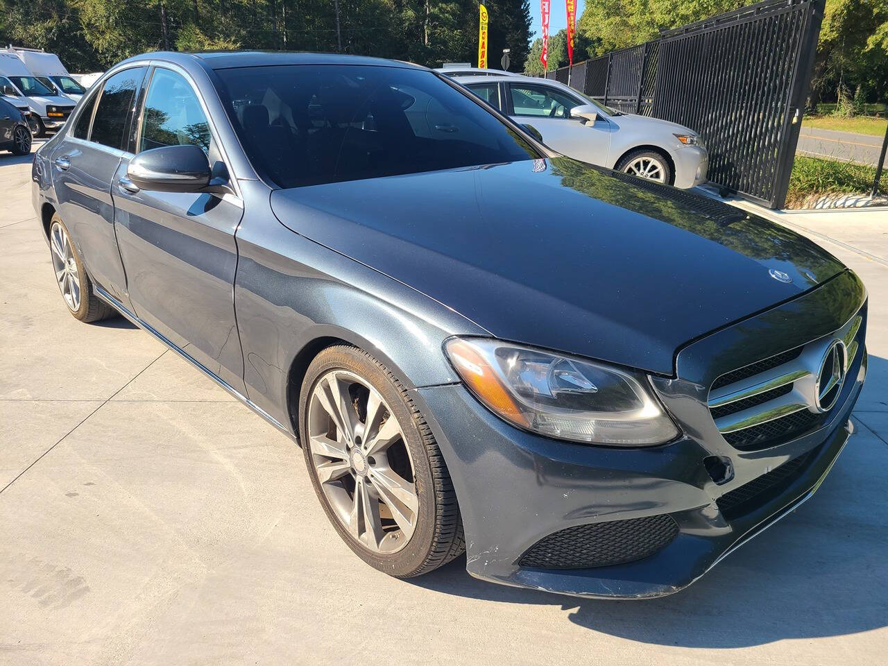 2015 Mercedes-Benz C-Class for sale at PAKK AUTOMOTIVE in Peachland, NC