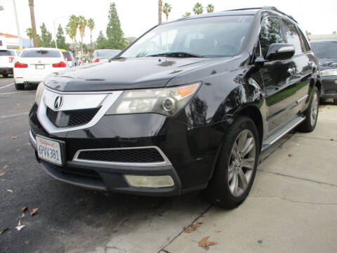 2011 Acura MDX for sale at F & A Car Sales Inc in Ontario CA