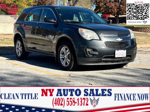 2013 Chevrolet Equinox for sale at NY AUTO SALES in Omaha NE