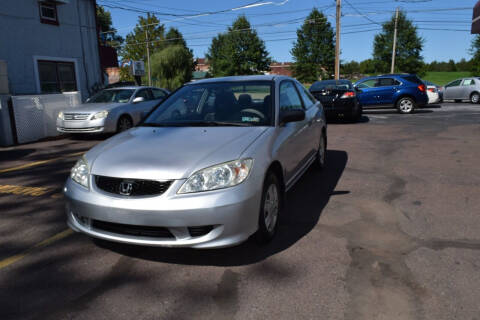 2004 Honda Civic for sale at L&J AUTO SALES in Birdsboro PA