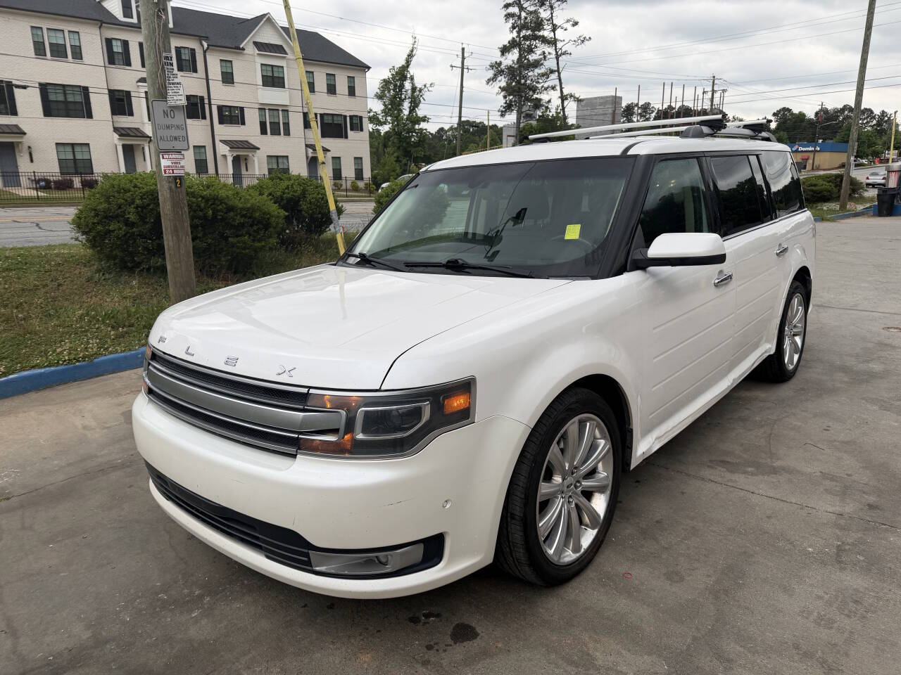 White 2013 Ford Flex Limited AWD Limited 4dr Crossover w/EcoBoost 2