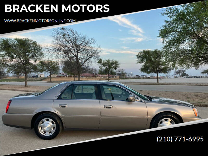 BRACKEN MOTORS Car Dealer in San Antonio, TX