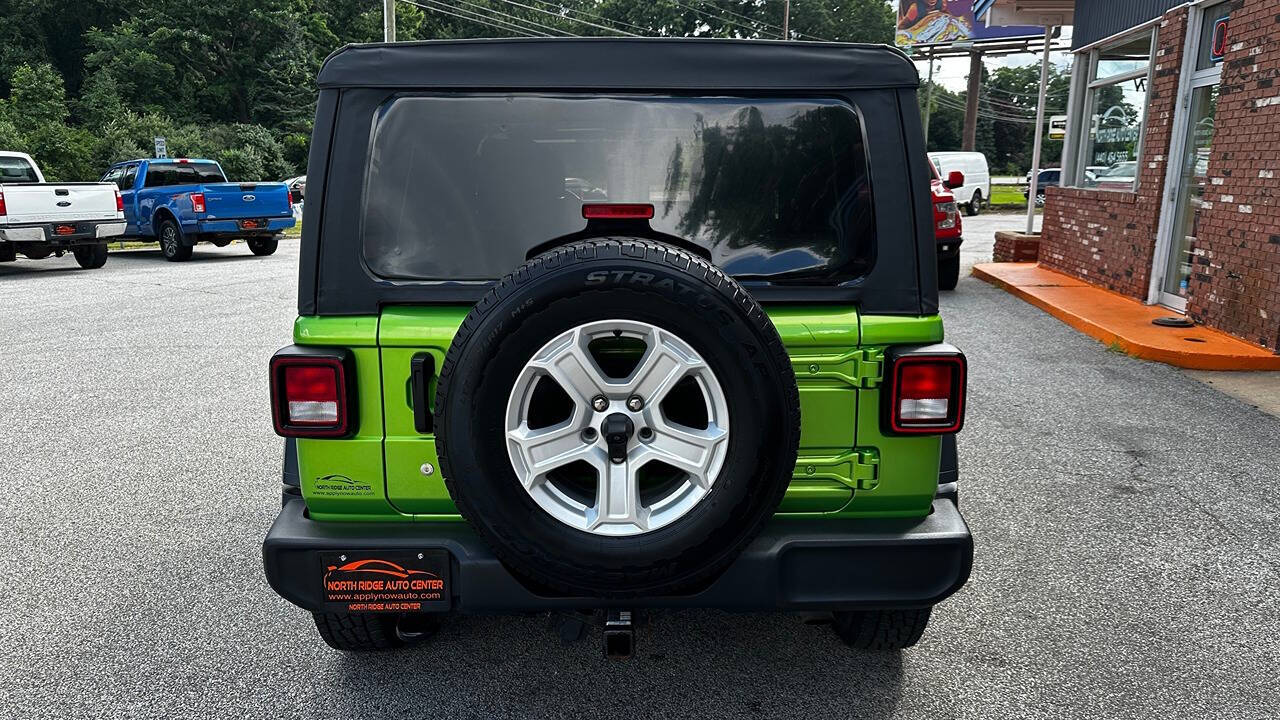 2019 Jeep Wrangler Unlimited for sale at North Ridge Auto Center LLC in Madison, OH