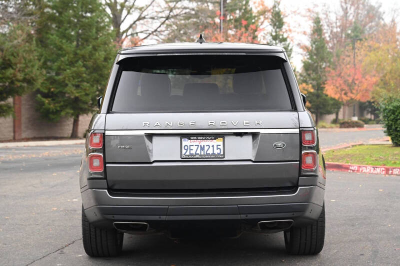 2019 Land Rover Range Rover HSE