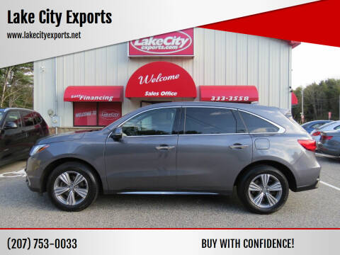 2020 Acura MDX for sale at Lake City Exports in Auburn ME