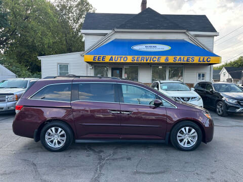 2015 Honda Odyssey for sale at EEE AUTO SERVICES AND SALES LLC in Cincinnati OH