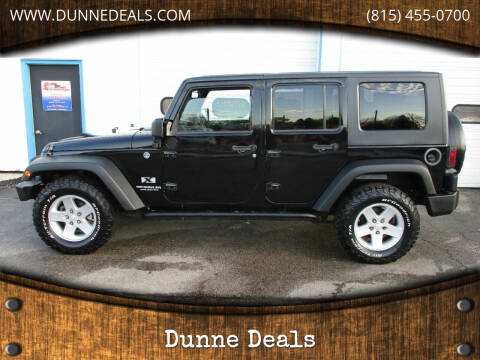 2008 Jeep Wrangler Unlimited for sale at Dunne Deals in Crystal Lake IL