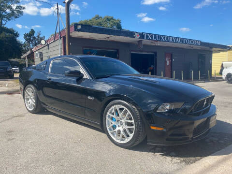 2014 Ford Mustang for sale at Texas Luxury Auto in Houston TX
